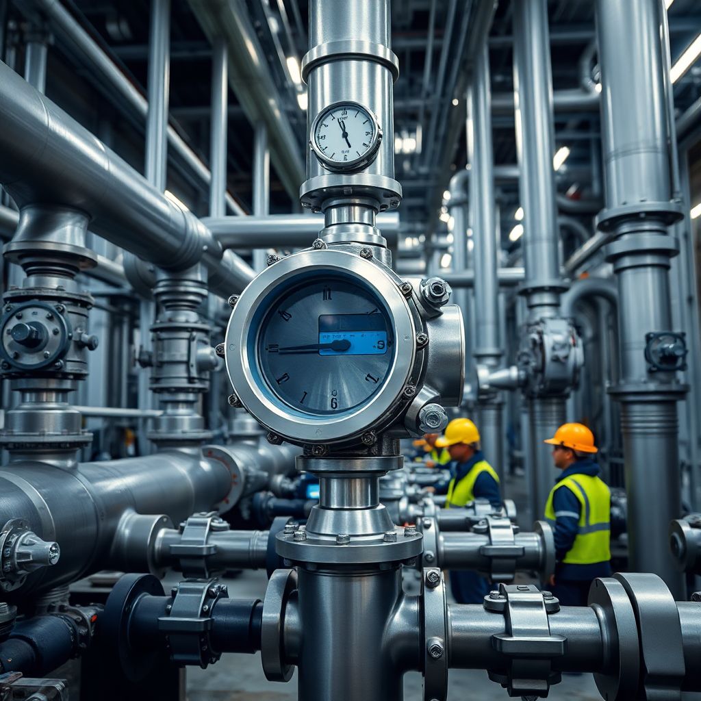 Medidor Caudal Tipo Turbina