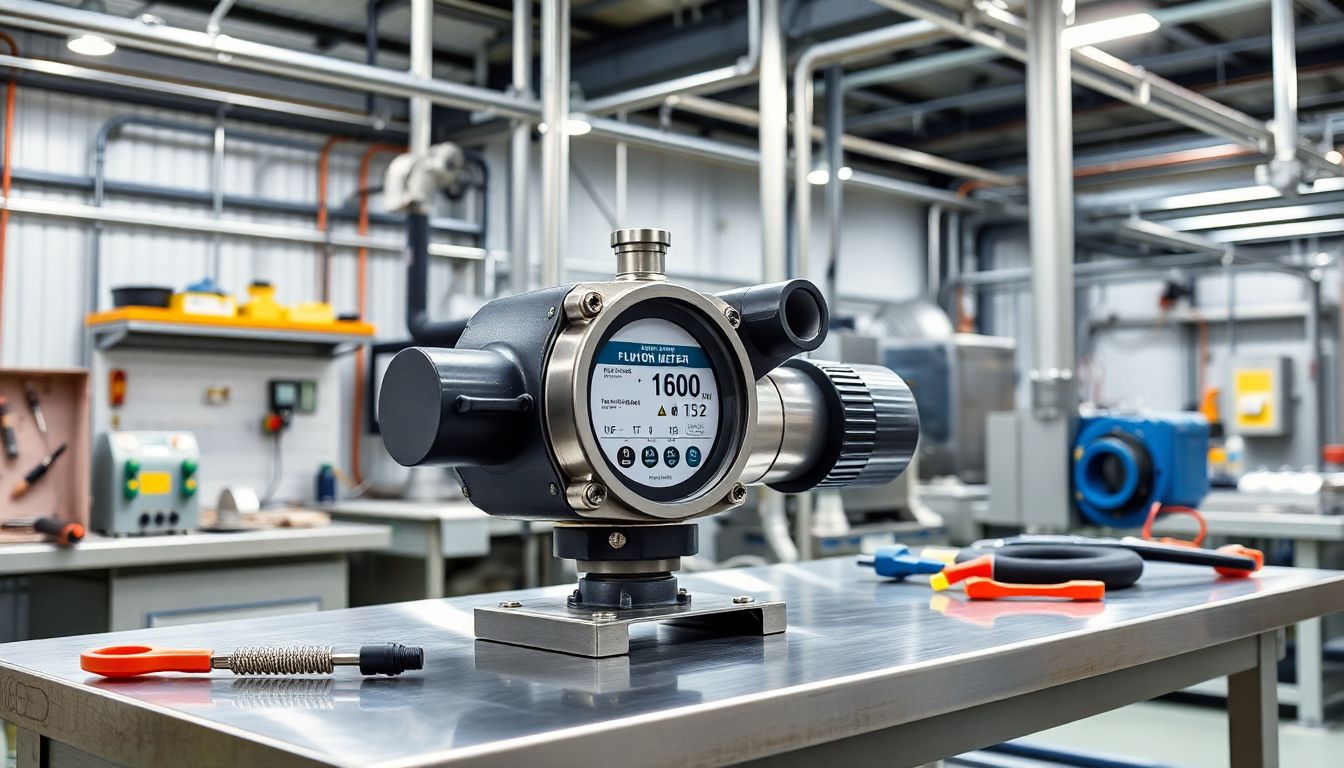 Medidor Caudal Tipo Turbina