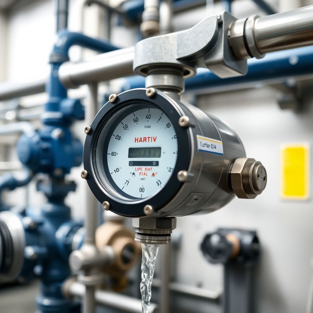 Medidor de Agua Tipo Turbina