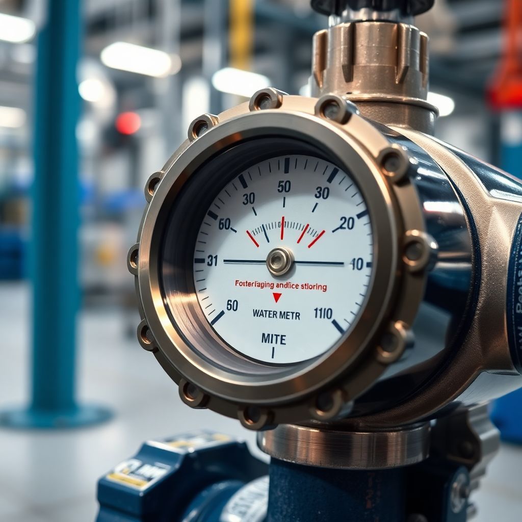 Medidor de Agua Tipo Turbina