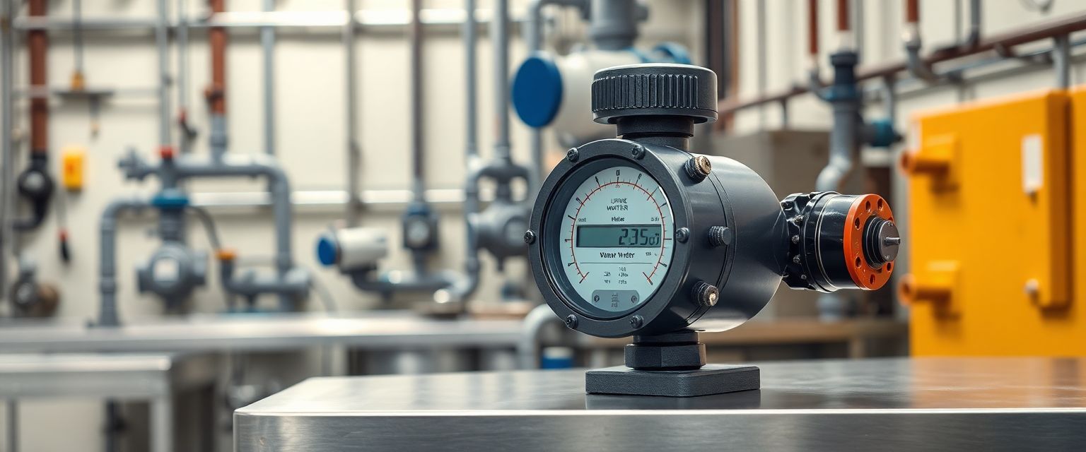 Medidor de Agua Tipo Turbina