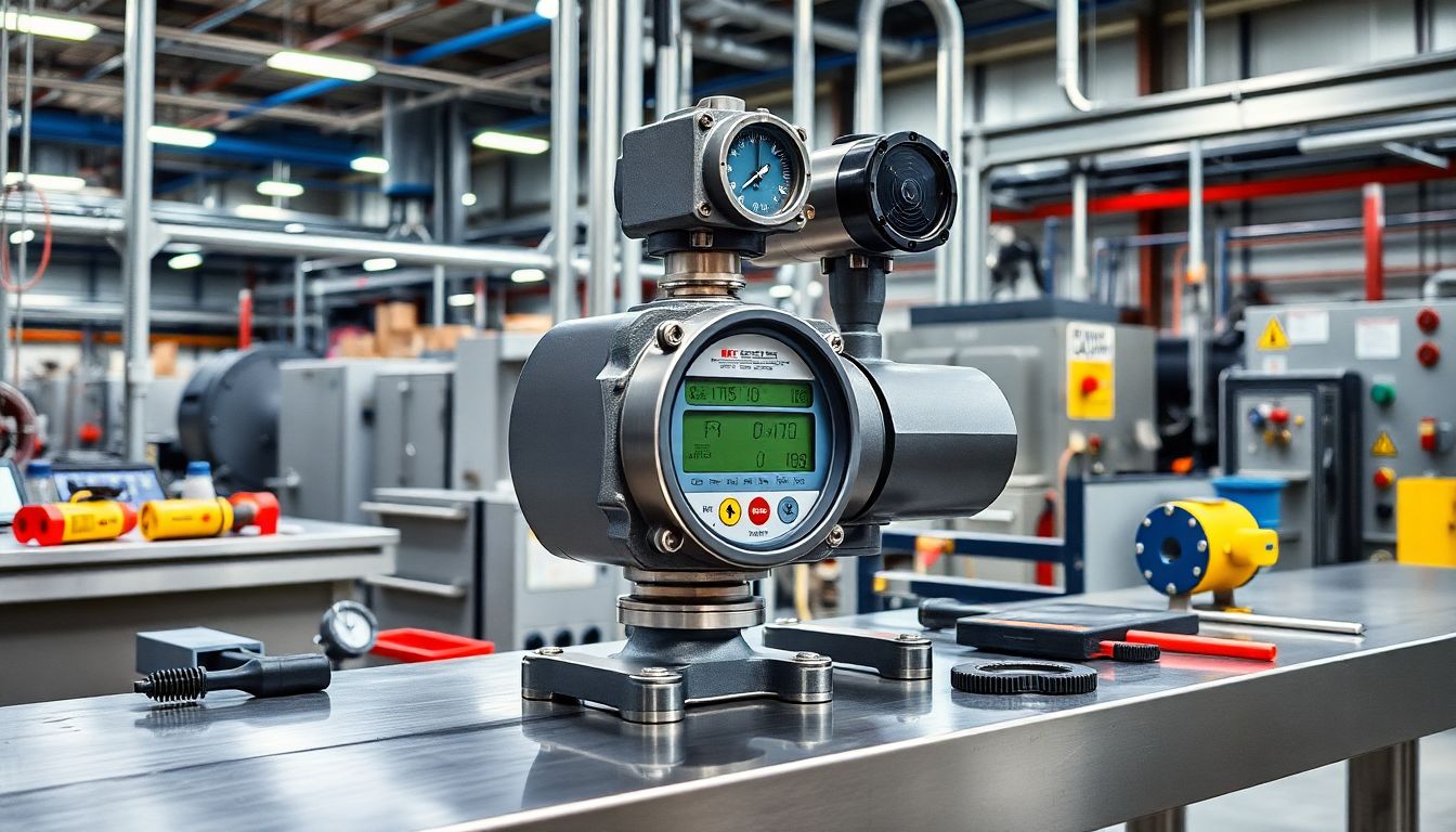 Medidor de Flujo Tipo Turbina