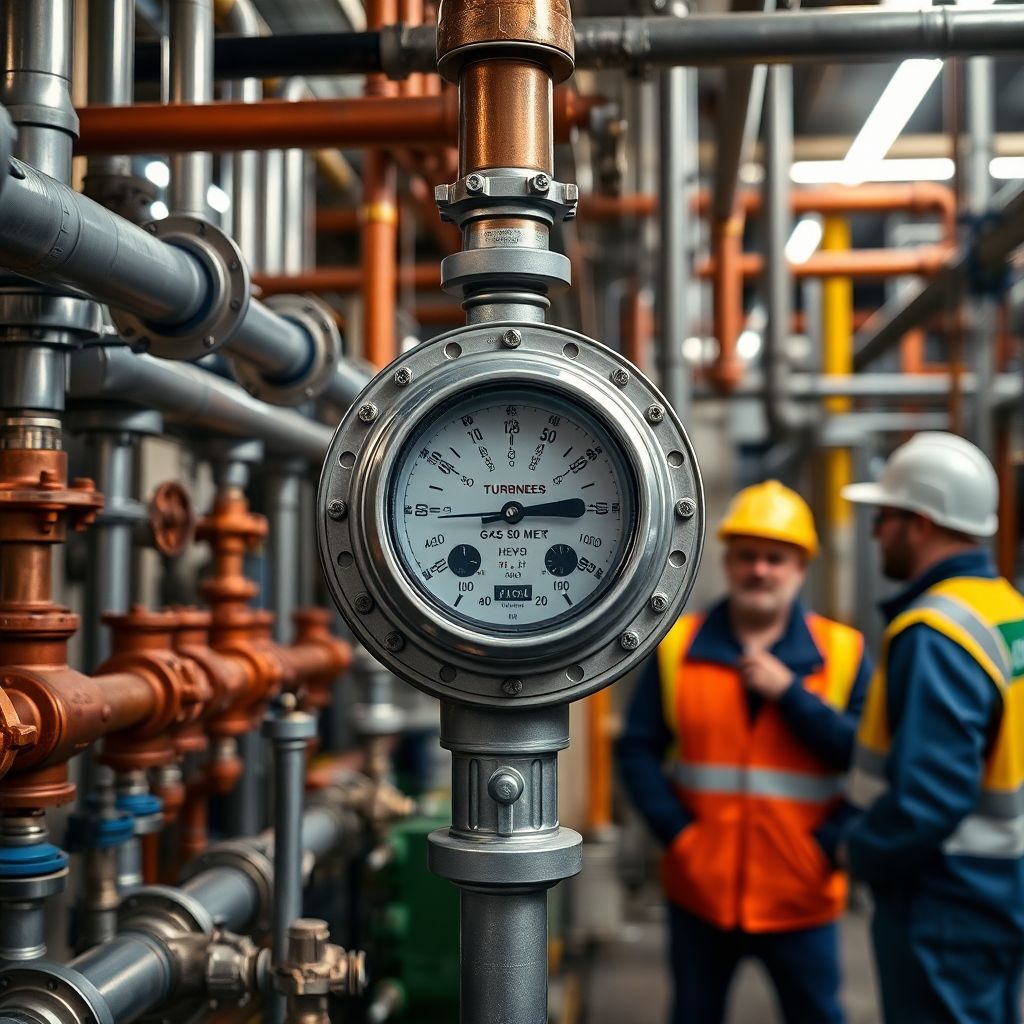 Medidor de Gas Tipo Turbina